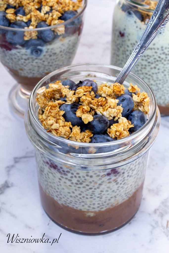 pudding chia - śniadanie bez glutenu